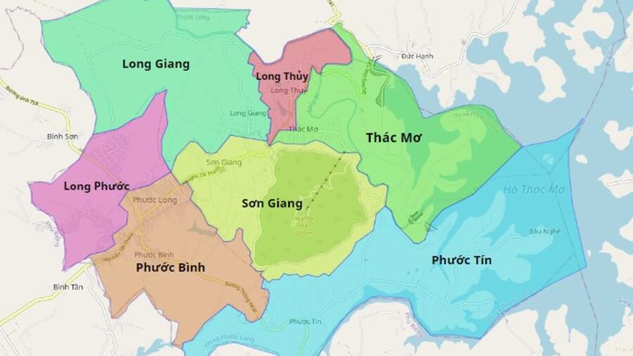 Tổng quan về thị xã Phước Long - Cục tăng trưởng phía Bắc tỉnh Bình Phước Tổng quan về thị xã Phước Long - Cục tăng trưởng phía Bắc tỉnh Bình Phước